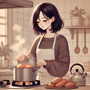 아침 공복에 좋은 삶은 고구마