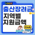 출산장려금 지역별 지원금액