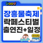 장흥물축제 락페스티벌