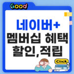 네이버플러스멤버십 혜택 정리