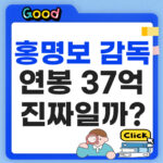 홍명보 연봉 37억원 정말 받을까 계약 조건과 일본 감독 비교 홍명보 연봉 얼마?