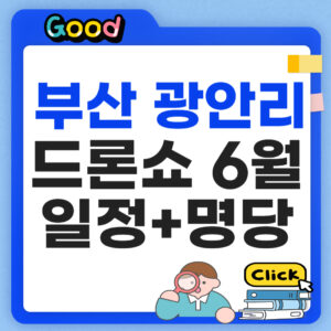부산 광안리 드론쇼