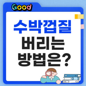 수박껍질 분리수거 일까? 버리는 방법