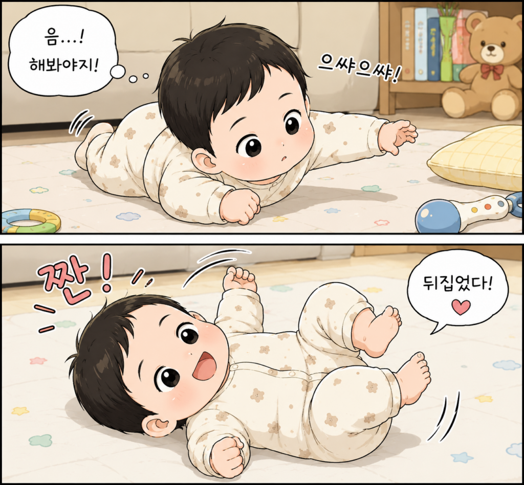 아기 뒤집기