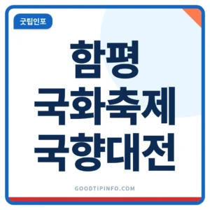 함평 국화축제 일정 안내 썸네일 이미지(2026 국향대전)