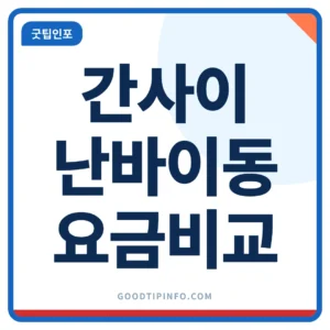 간사이공항 난바 이동수단별 소요시간 요금 비교 썸네일